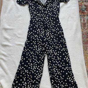 Reformation France Floral Jumpsuit